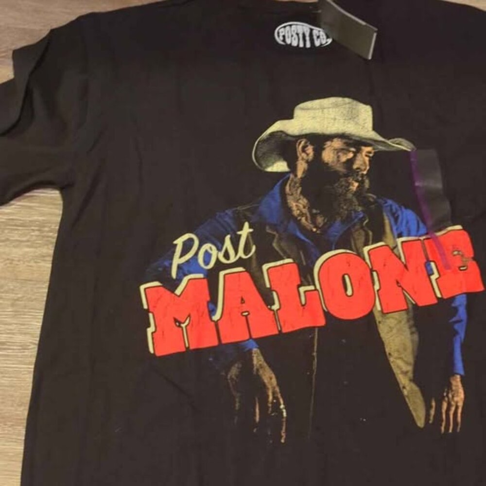 Post Malone women's size xl T-shirt new‎
